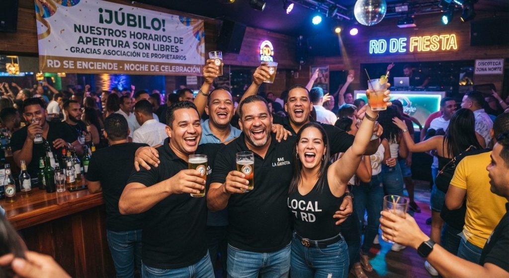 Propietarios de bares y discotecas celebran nueva disposición sobre horarios de venta de alcohol