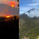 Reportan incendio forestal en el Valle del Tetero