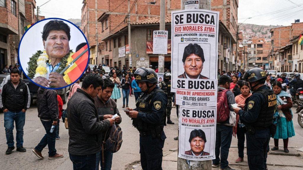 Ordenan captura de Evo Morales por las protestas contra el gobierno de Bolivia