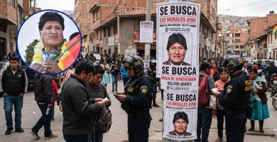 Ordenan captura de Evo Morales por las protestas contra el gobierno de Bolivia
