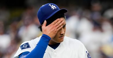 Ohtani queda fuera del juego de los Dodgers tras sufrir nuevas molestias en la rodilla