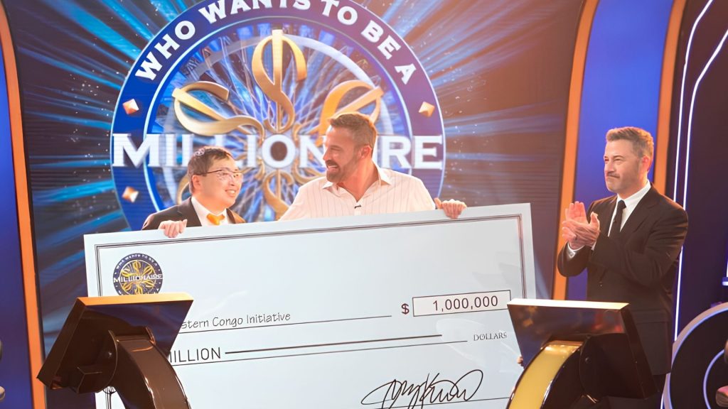 Ben Affleck gana US$1 millón en «¿Quién quiere ser millonario?»
