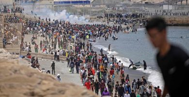 Saqueos y disturbios en España tras la entrada de miles de marroquíes