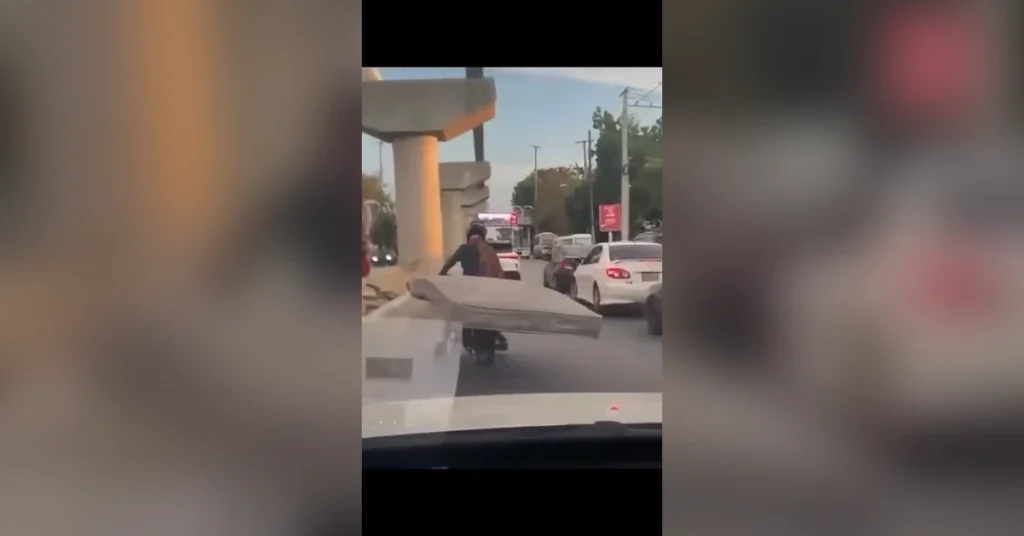 VIDEO de hombre con su mascota en Santiago se vuelve viral