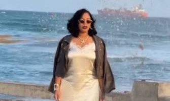 “Un segundo”: influencer Yaritza Ortiz es atropellada por motociclista en el Malecón de Santo Domingo