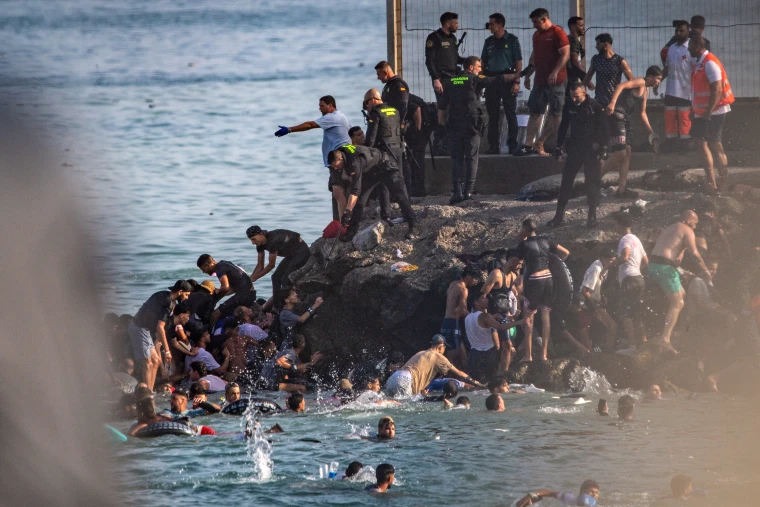 Ascienden a 67 los fallecidos procedentes de Marrecos recuperados en la costa de Ceuta, España
