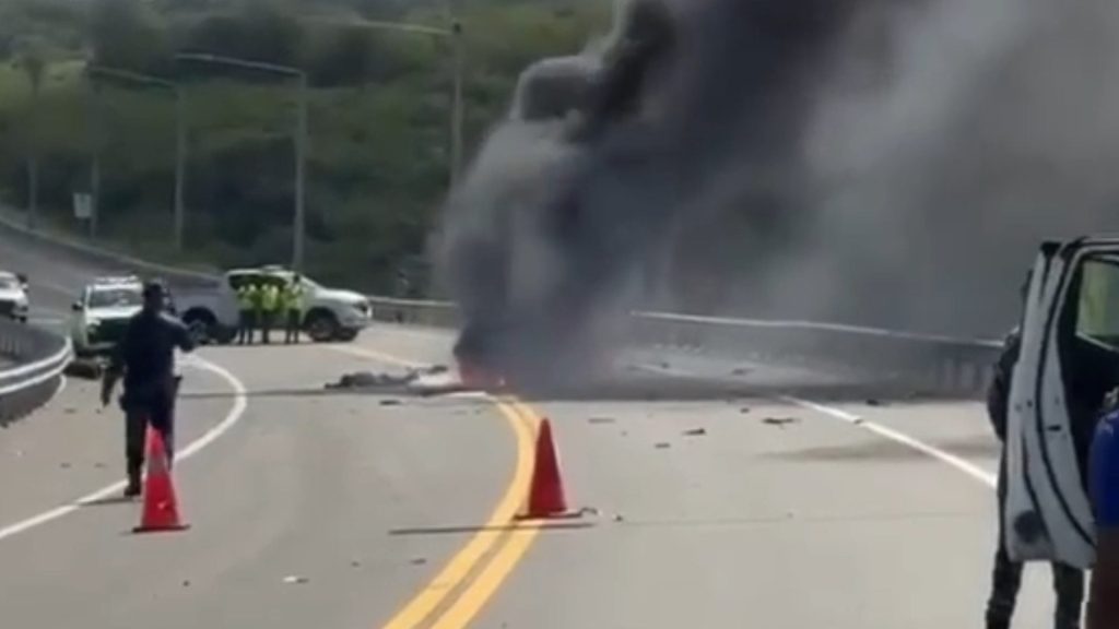 Motorista pierde la vida tras accidente en la circunvalación de Baní