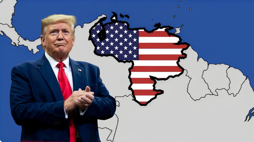 «Estado 51»: Trump publica mapa de Venezuela expresando su deseo de que ese país sea parte de EE.UU