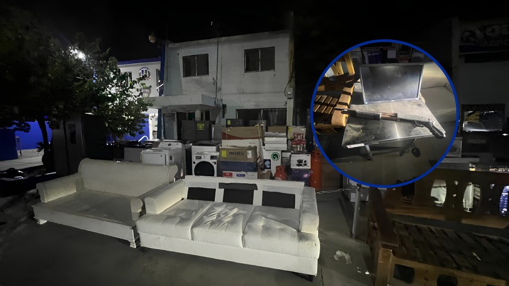 Policía recupera más de 170 artículos y escopeta saqueados durante incendio en L&R Comercial; empresa agradece rápida intervención