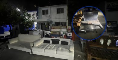 Policía recupera más de 170 artículos y escopeta saqueados durante incendio en L&R Comercial; empresa agradece rápida intervención