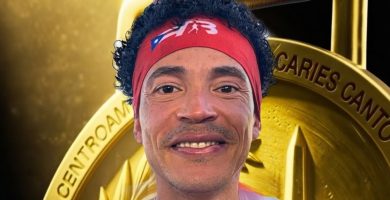 Dominicano Álvaro Abreu gana el oro de la media maratón