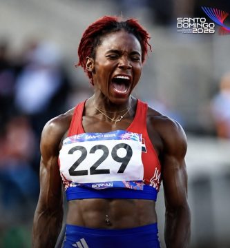¡Velocidad de oro! Liranyi Alonzo rompe récord en los 100 metros con tiempo de 11.10 segundos en Santo Domingo 2026SD 2026