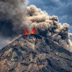 Volcán de Fuego activa alerta naranja en Guatemala