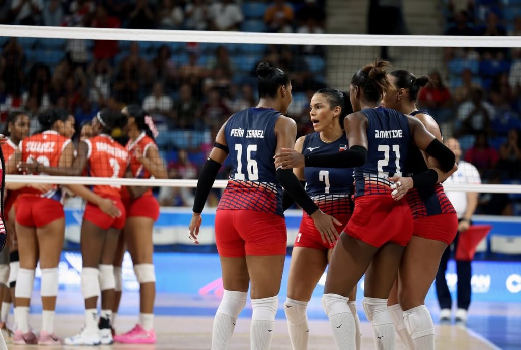 Las Reinas del Caribe mantienen su invicto tras vencer 3-0 a Cuba en los Juegos Centroamericanos