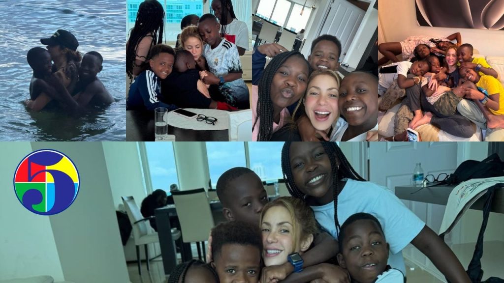 Shakira comparte emotivo mensaje tras convivir con los Ghetto Kids