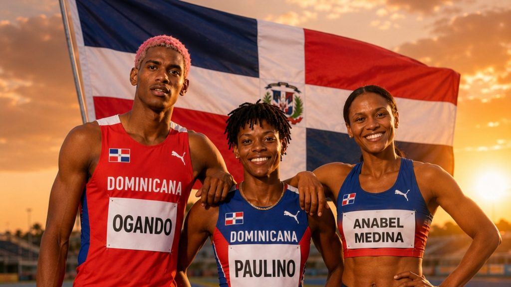 Dominican Power: Paulino, Ogando y Medina saltan a la pista este miércoles en los Juegos Centroamericanos