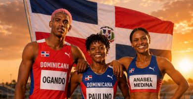Dominican Power: Paulino, Ogando y Medina saltan a la pista este miércoles en los Juegos Centroamericanos