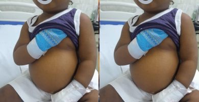 Familia pide ayuda para trasplante de hígado de niño de dos años