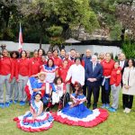 Embajada Dominicana y comunidad en Chile reciben  a las Princesas del Caribe