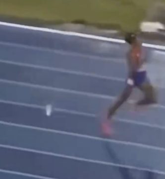 ¡Botella a la pista! Indignación por lanzamiento durante competencia que ganó Marileidy Paulino