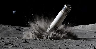 NASA confirma choque de cohete SpaceX