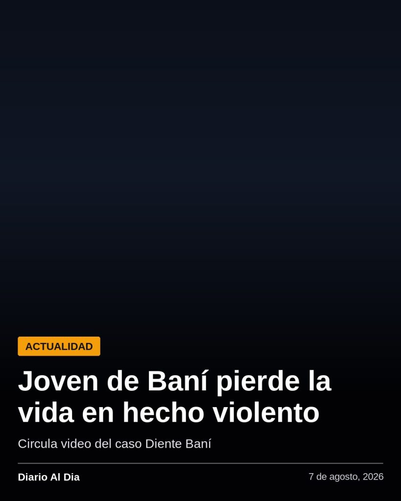 Sale a la luz VIDEO donde dan fin a joven en Bani