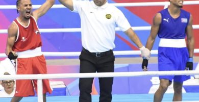 ¡El boxeo se viste de oro! Junior Alcántara conquista los 55 kg y suma medalla dorada 39 para RD