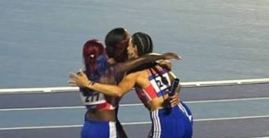 Relevo femenino 4×400 le da otra medalla de oro a República Dominicana
