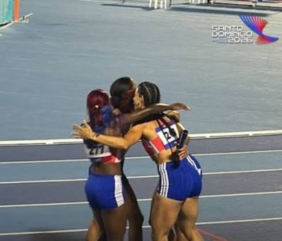 Relevo femenino 4×400 le da otra medalla de oro a República Dominicana