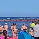 Cadena humana ayuda a localizar a niño de dos años extraviado en playa de Polonia