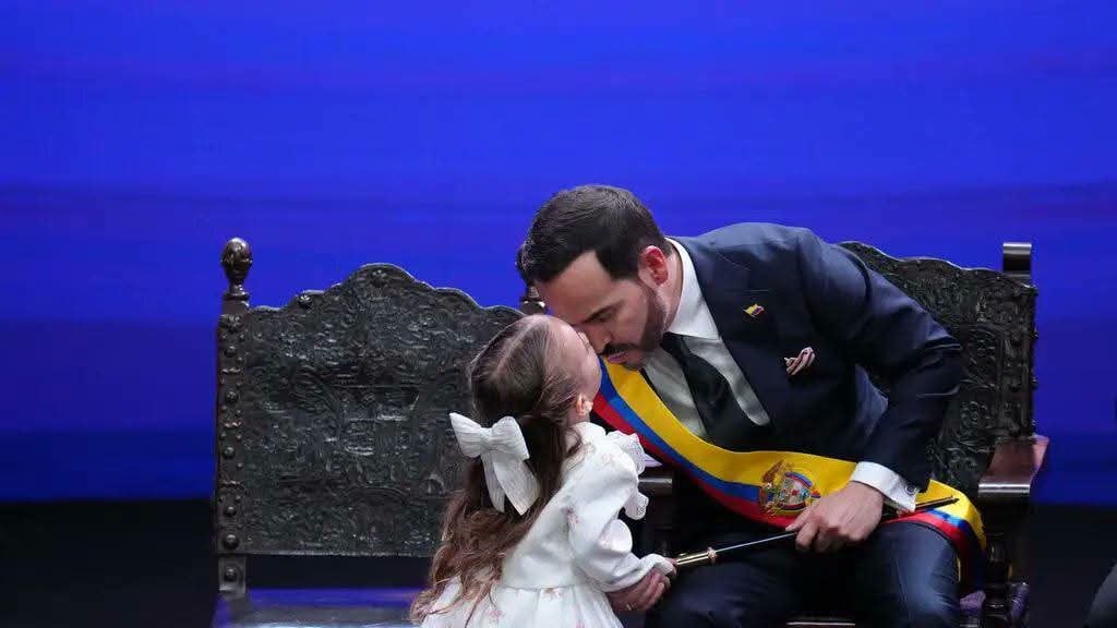 ¡Terremoto de ternura! Francesca, la pequeña hija de Abelardo que se robó el show en la posesión