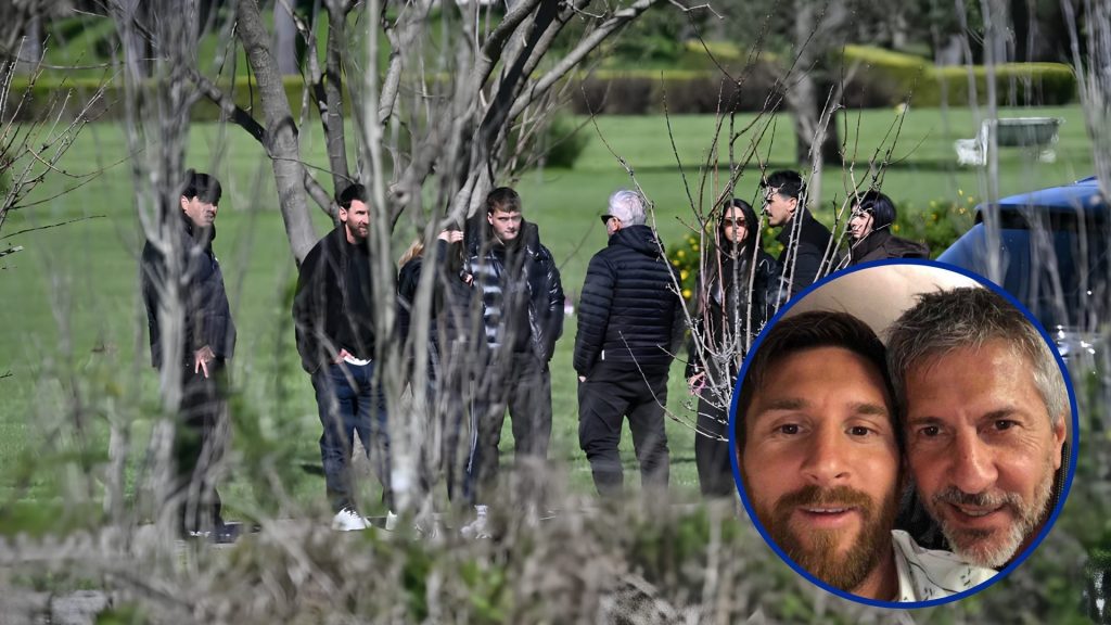 Lionel Messi da el último adiós a su padre junto a su familia