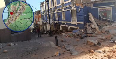 Temblor en Colombia deja al menos 70 muertos y derrumbes estructurales