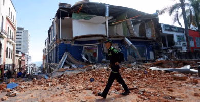 Al menos 10 réplicas se han registrado en Colombia tras devastador terremoto de 7,4 