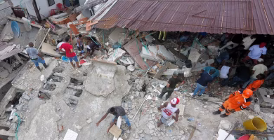 Al menos 111 muertos y 87 heridos en el terremoto de Colombia