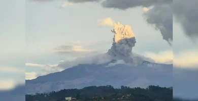 Volcán Puracé activa alerta tras sismo en Colombia