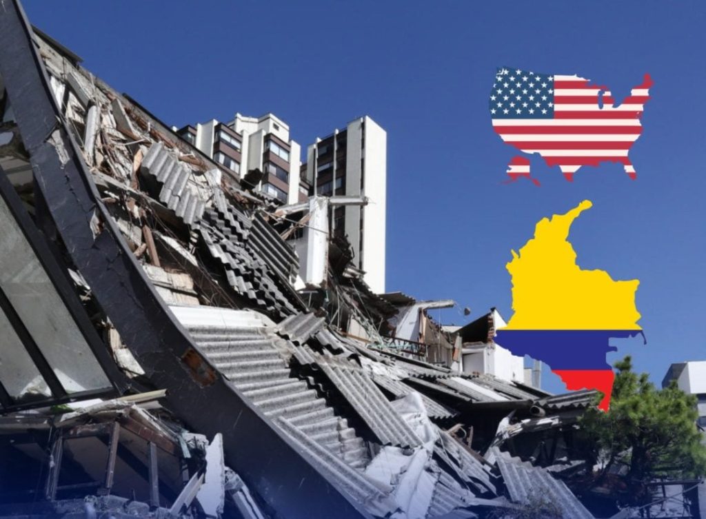 EEUU destina US$ 15,5 millones a Colombia tras terremoto de magnitud 7,4