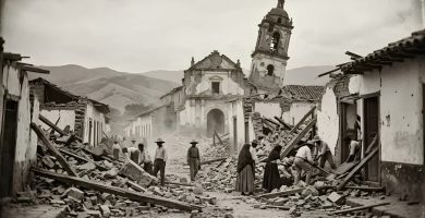 Terremoto en Colombia revive tragedia  de Armenia 1999