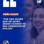 Peña Suazo despide a su esposa Ebelise Fabián