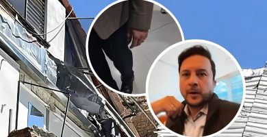 ¡No lpo dejó Salir ! Jefe causa indignación durante terremoto en Colombia