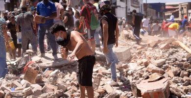 Aumenta a 169 la cifra de fallecidos tras terremoto de magnitud 7,4 en Colombia