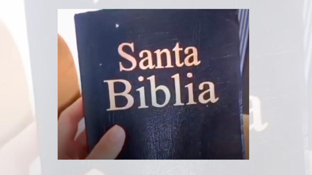 Su gato, su Biblia y su gorro: lo que una niña eligió llevar ante una emergencia