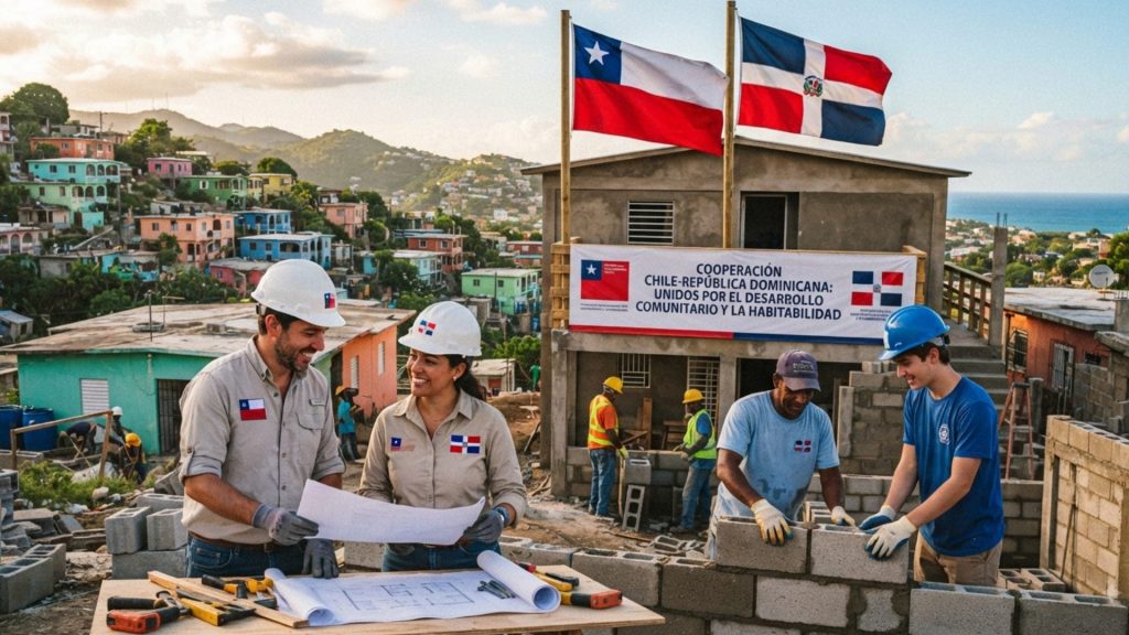 República Dominicana y Chile fortalecen cooperación en desarrollo comunitario y habitabilidad