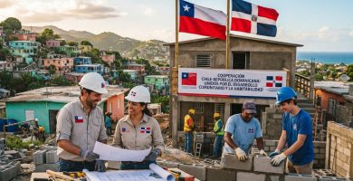 República Dominicana y Chile fortalecen cooperación en desarrollo comunitario y habitabilidad