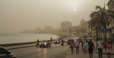 ¡No hay amenazas de ciclón! polvo del Sahara domina el Caribe y aumenta calor en RD