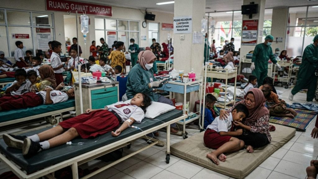 Más de 250 niños ingresados en Indonesia tras nueva intoxicación por menú escolar gratuito